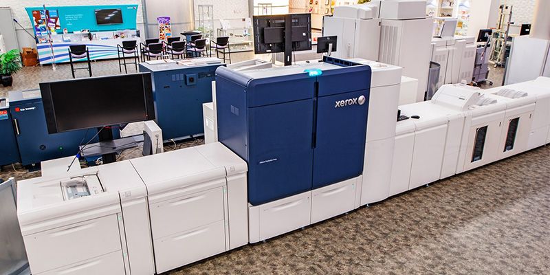 Digital production printer at Vance Printing and Graphics