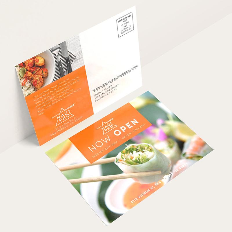 Direct mail postcards and marketing pieces at Vance Printing and Graphics